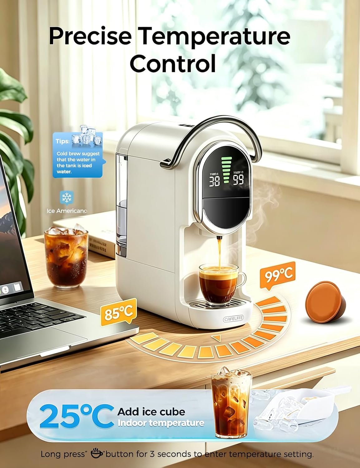 CAFELFFE Automatic Pressure Temperature Adjustment 3