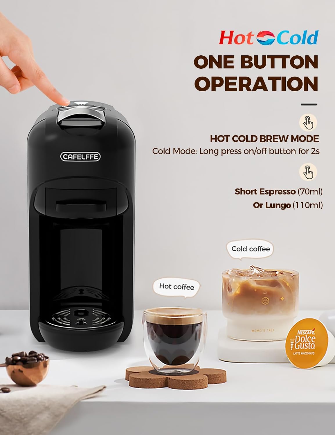 CAFELFFE MK 606 Capsule Machine Espresso 4