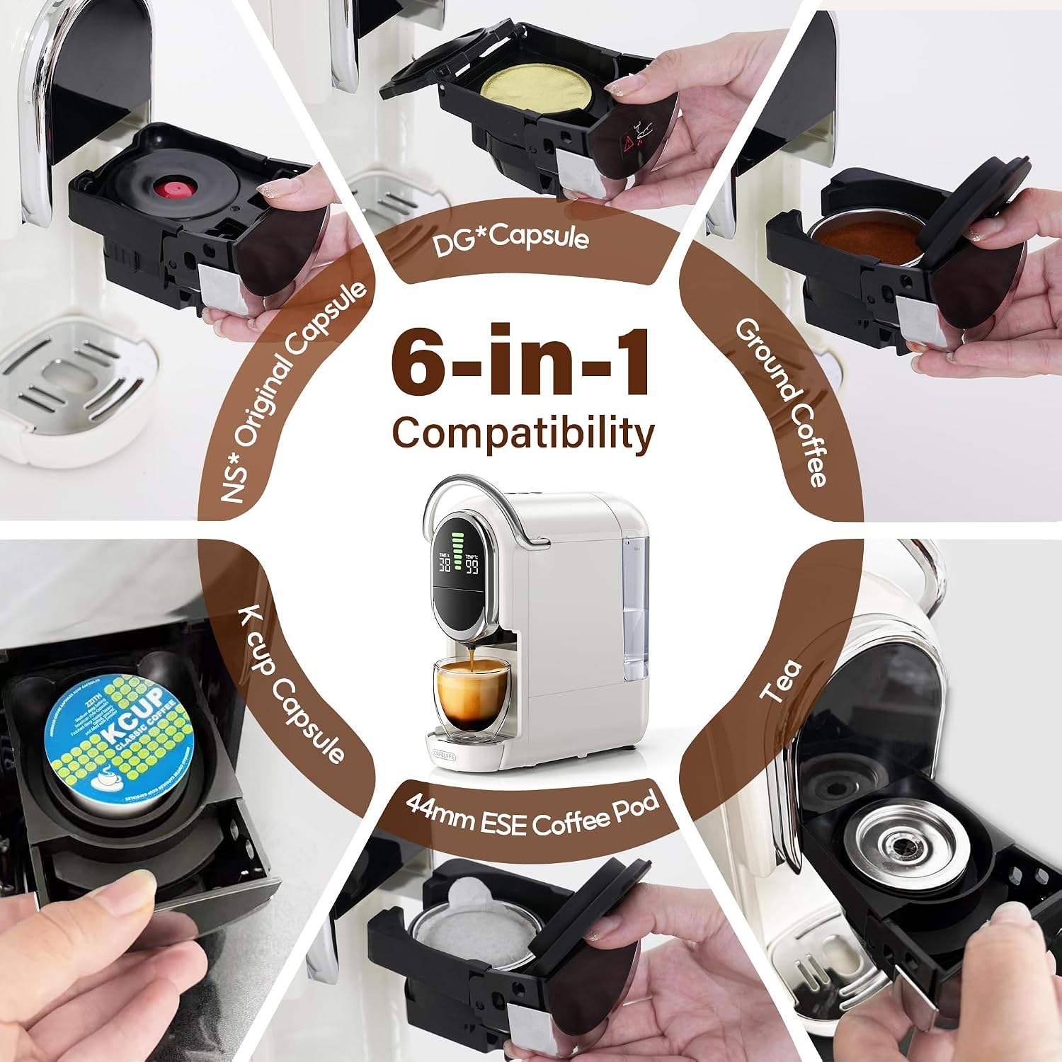 CAFELFFE MK 609S Capsule Machine Digital 2
