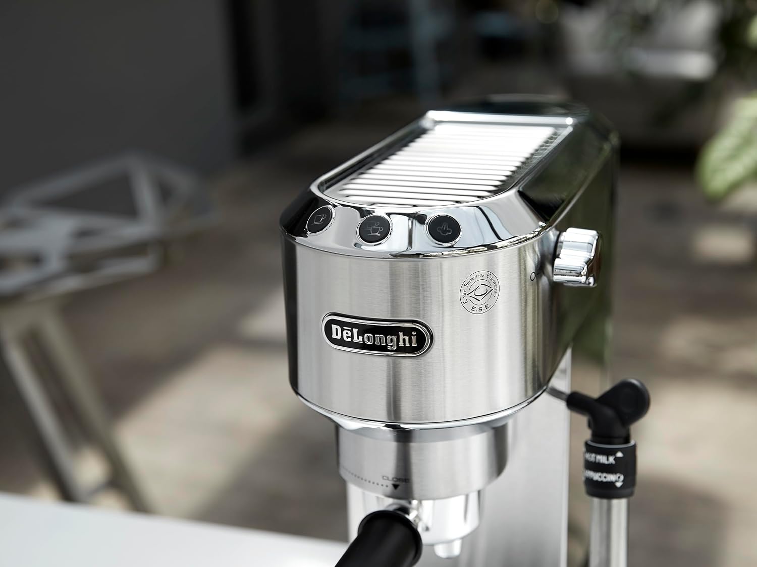 Delonghi Espresso Cappuccino Macchiato Metallic 5