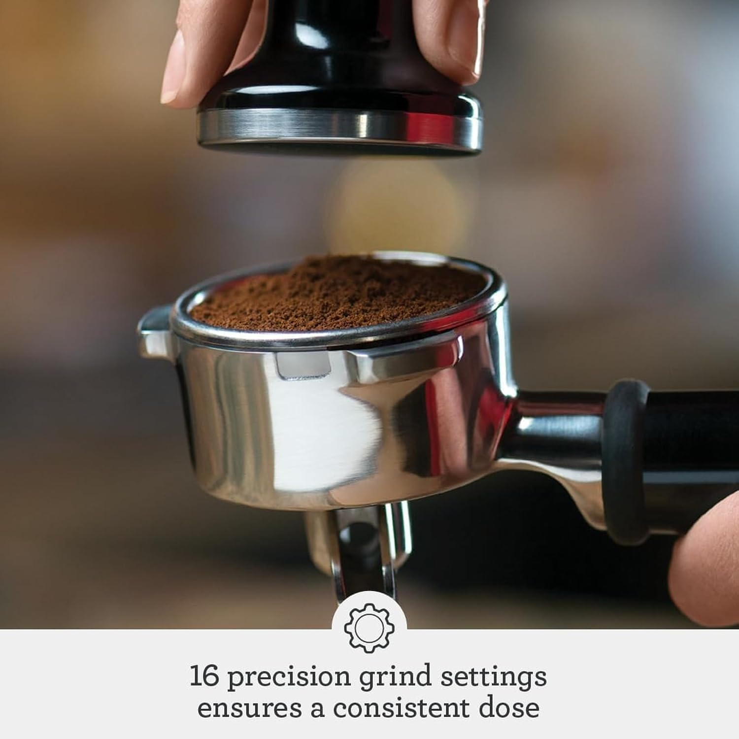 Sage - The Barista Express - Bean to Cup Coffee Machine with Grinder and Milk Frother 5